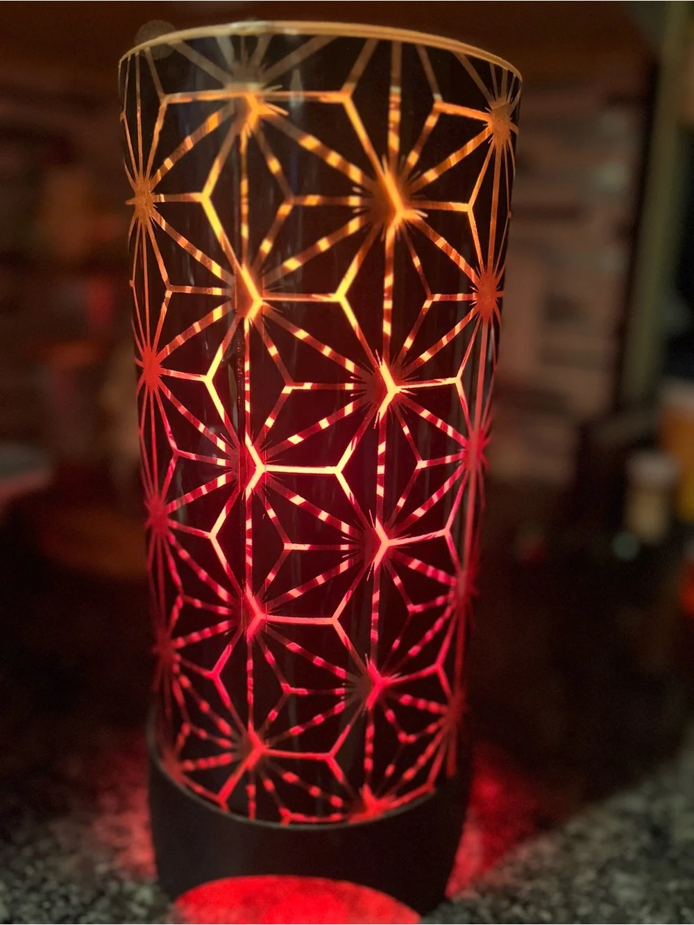 Rare Vintage 1960s-1970s Psychedelic Motion Lamp~MCM~Starburst~Spinning Lamp